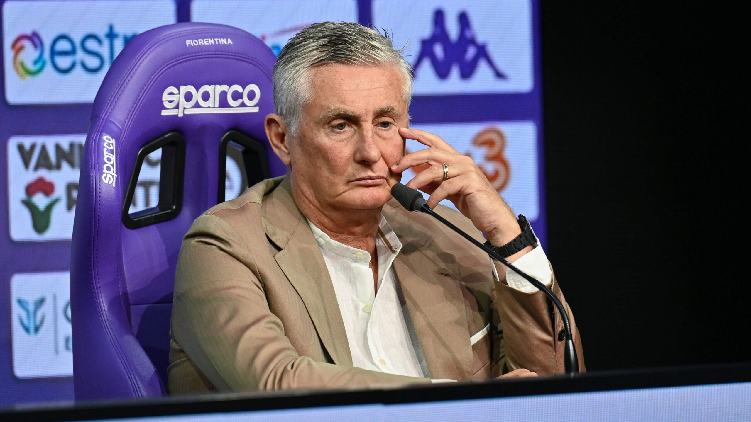 L'ex ds della Fiorentina Daniele Prad&eacute;