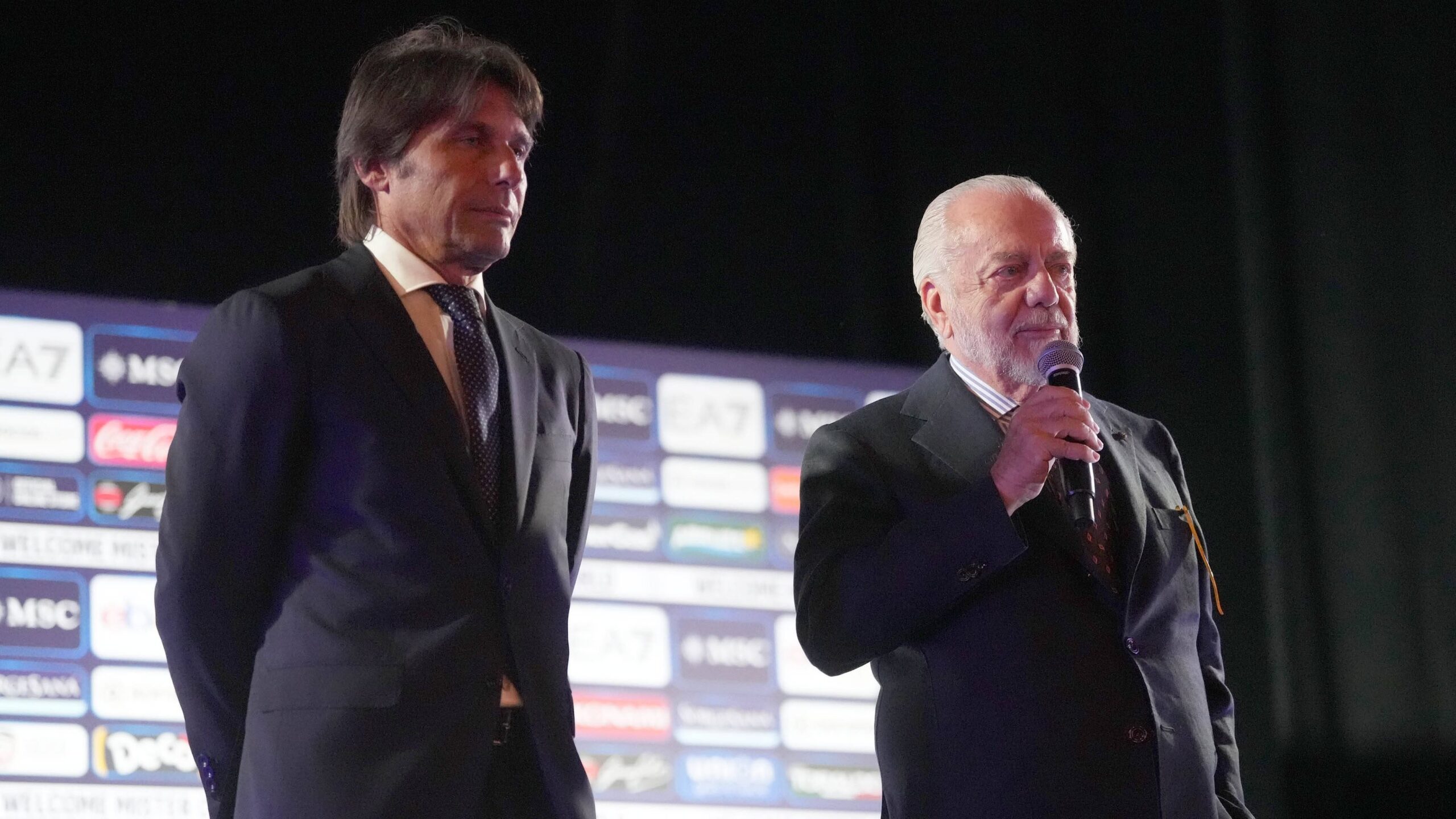 Il rapporto tra Conte e De Laurentiis sembra essersi incrinato