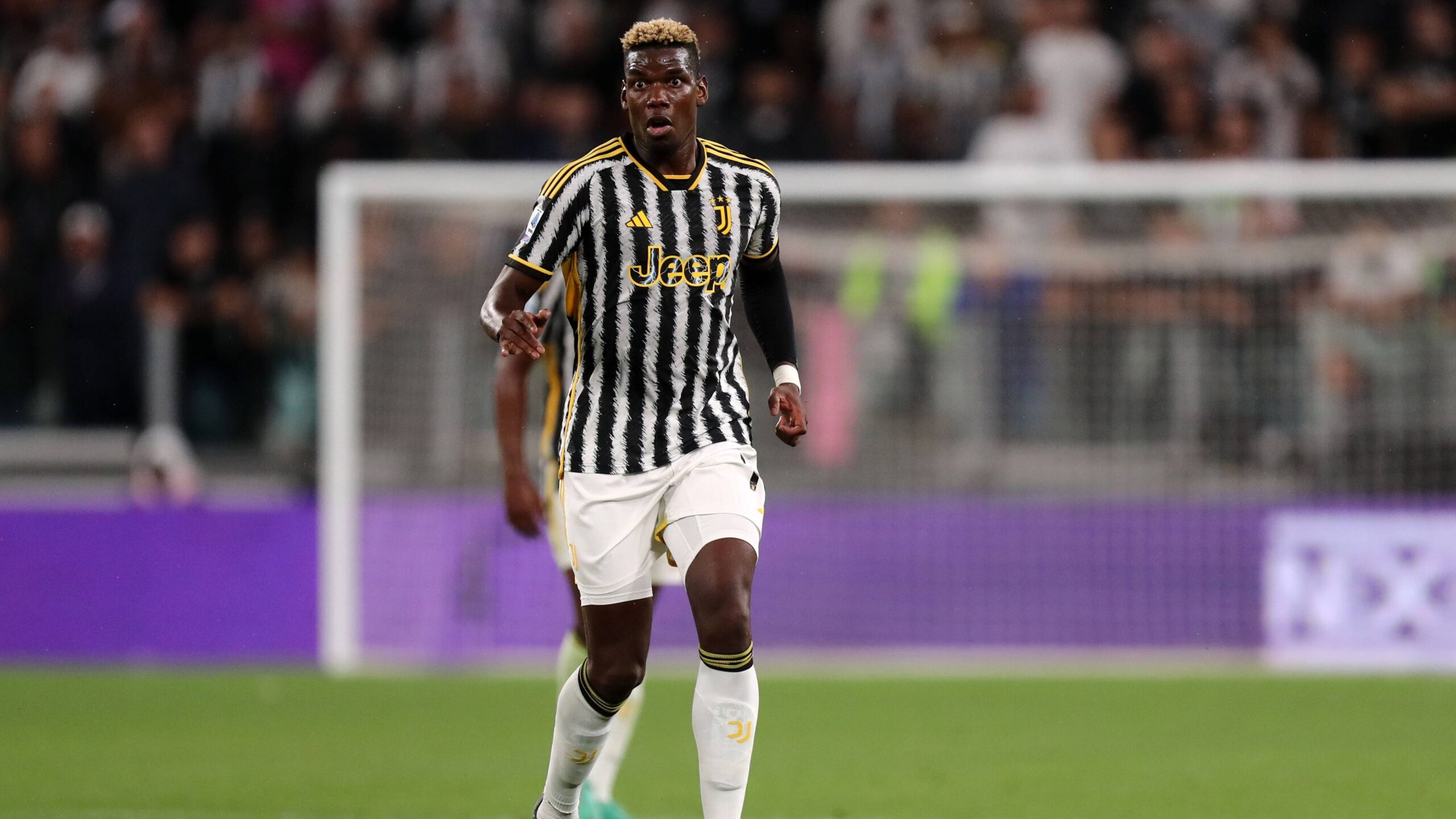 Paul Pogba con la maglia della Juventus