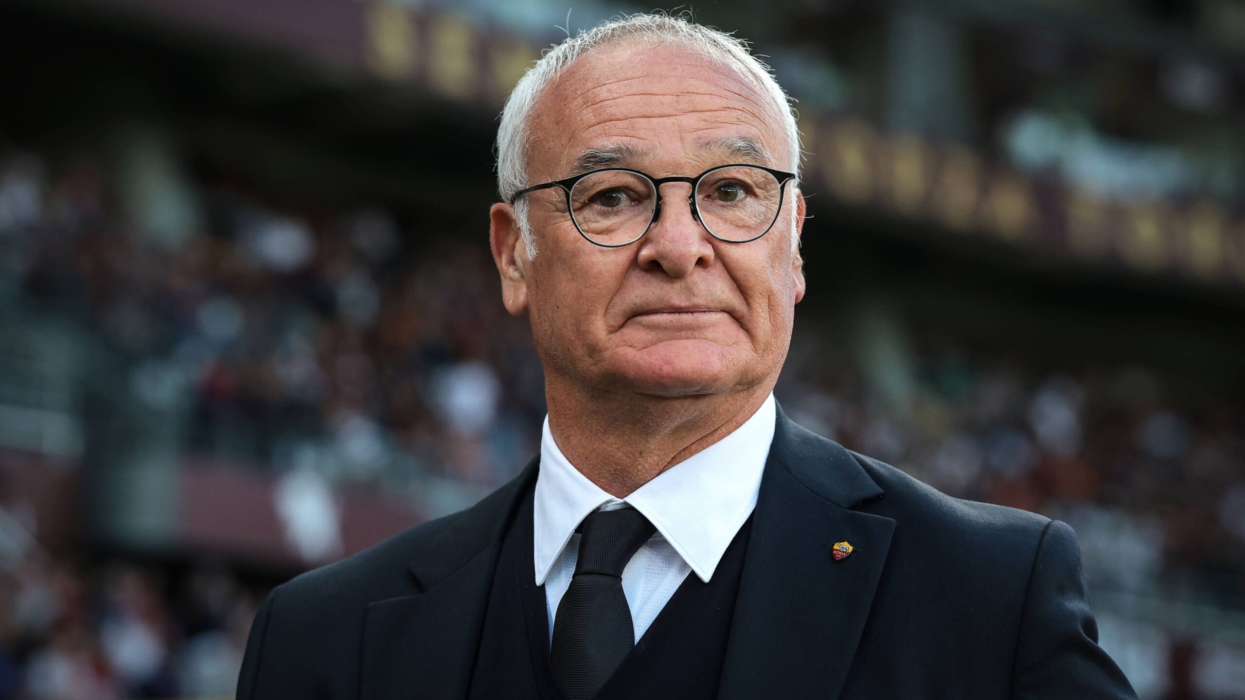 Claudio Ranieri, ex tecnico della Roma e attuale senior advisor giallorosso