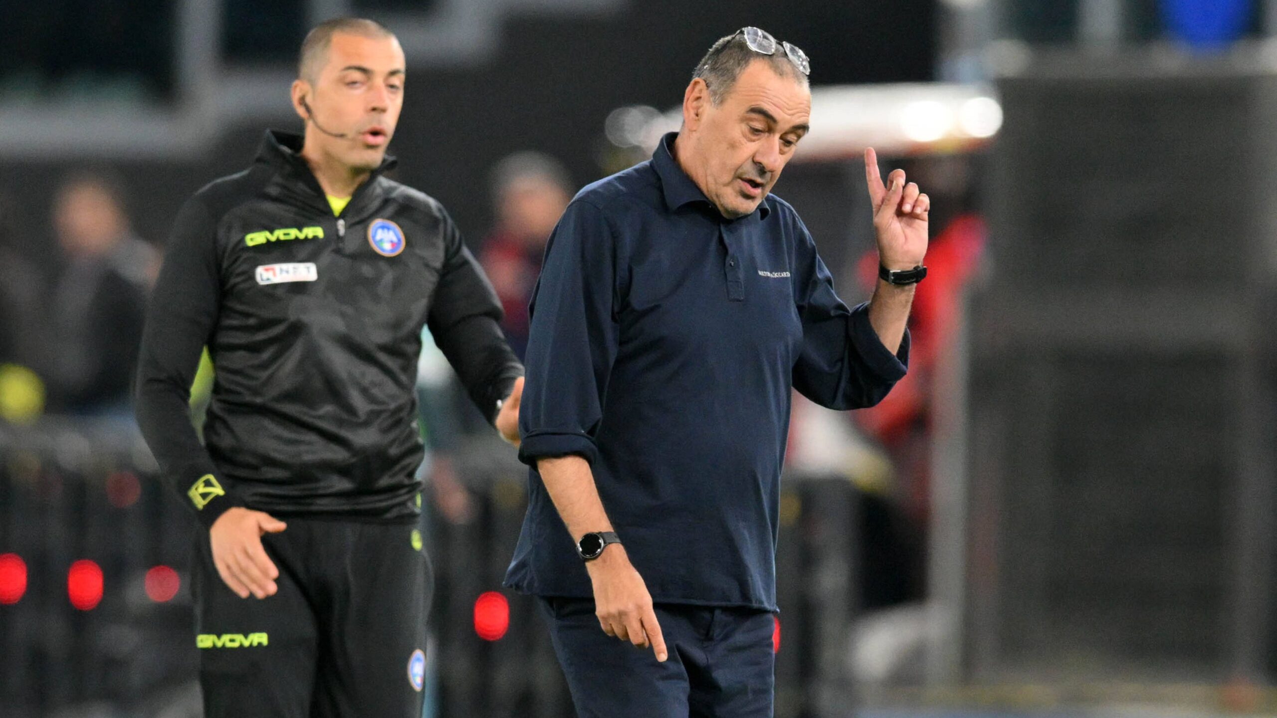 Sarri e la polemica con gli arbitri