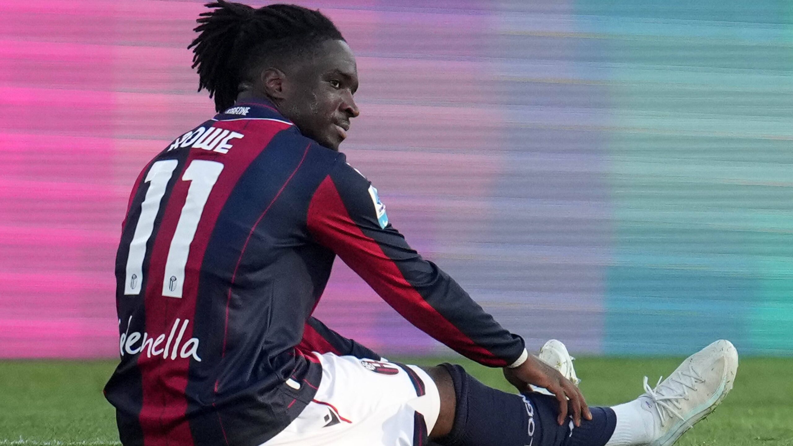 Lesione al bicipite femorale destro per Rowe