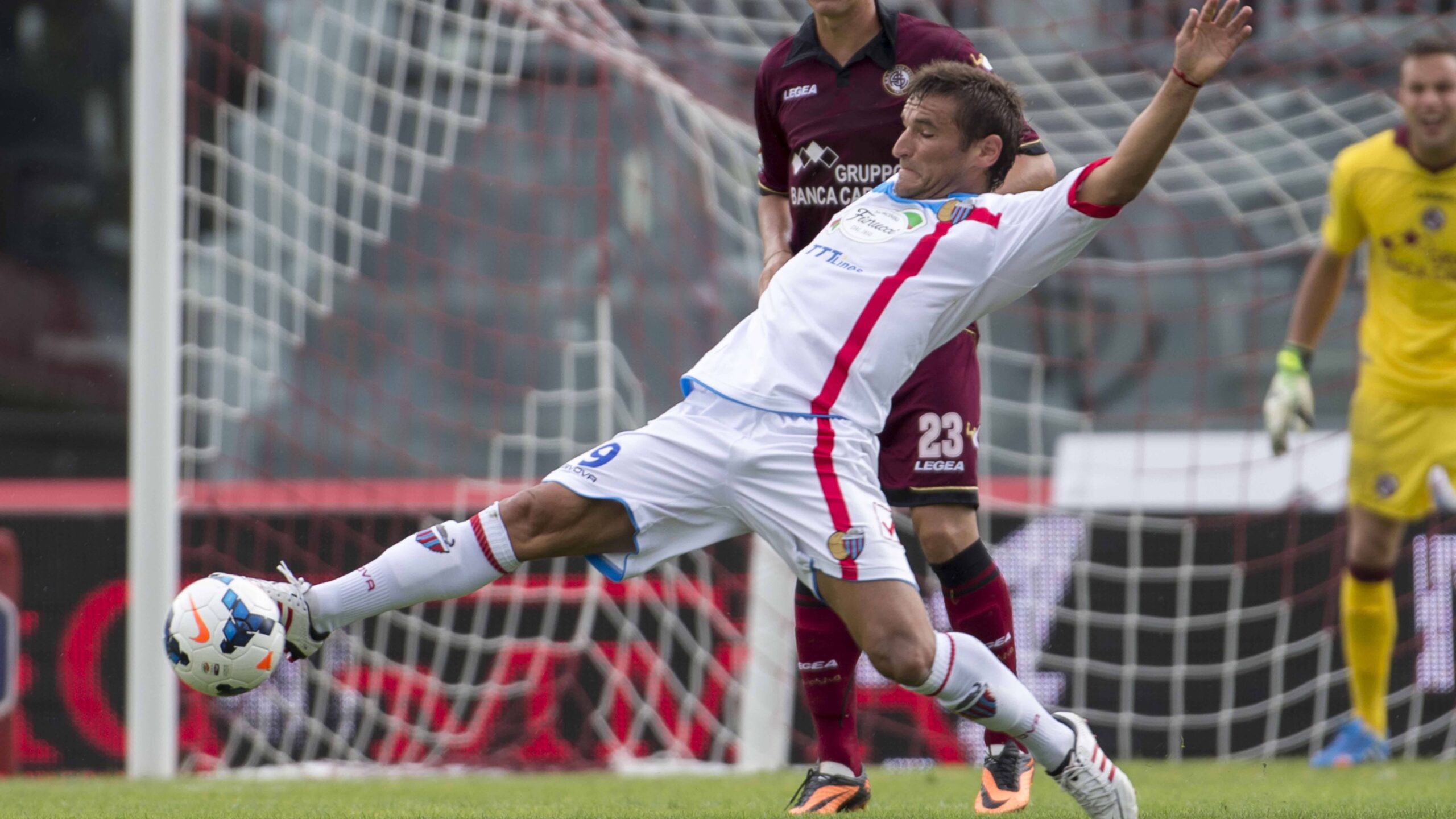 Gonzalo Bergessio con la maglia del Catania
