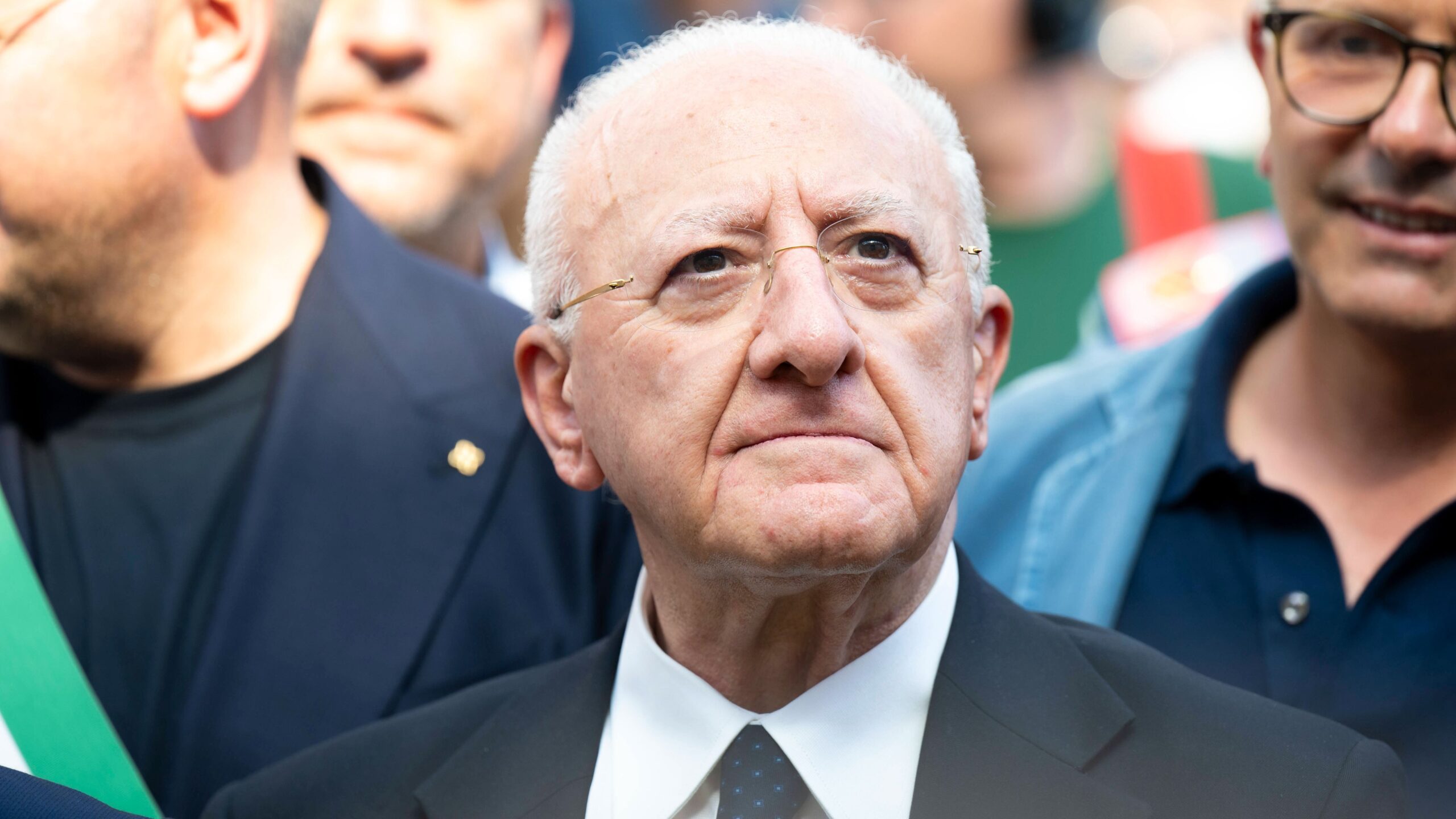 Il governatore della Campania Vincenzo De Luca