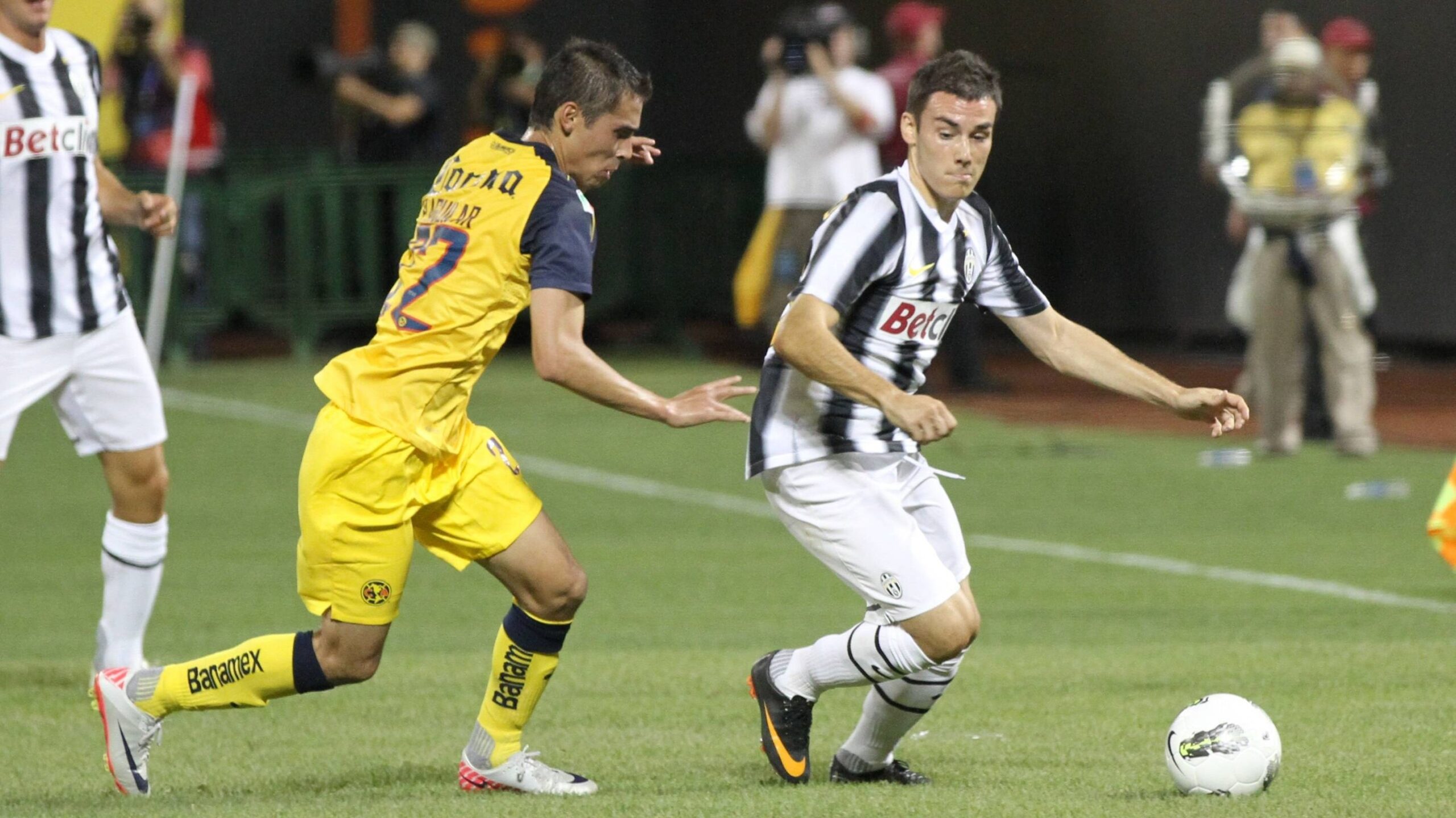 Pasquato con la maglia della Juventus