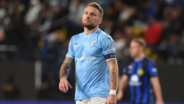 Immobile criticato dai tifosi dopo inter lazio