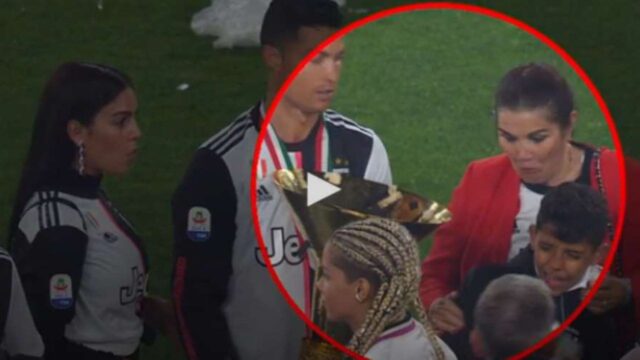 Incidente per cristiano ronaldo