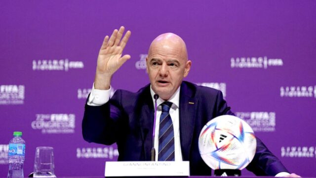 Infantino var a chiamata