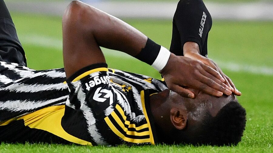 Infortunio pogba juventus