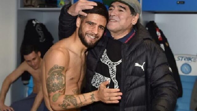 Insigne maradona ole boca juniors