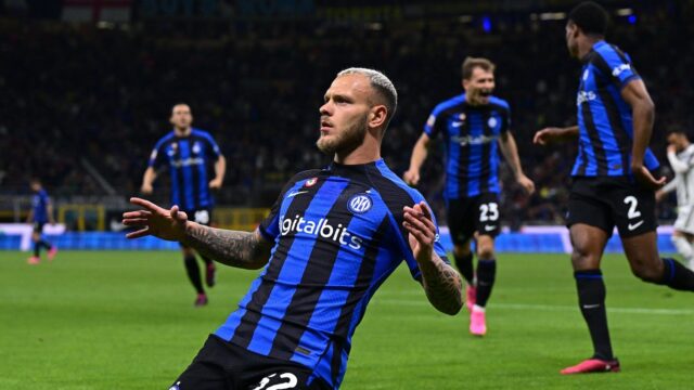 Inter dimarco gol coppa italia juve