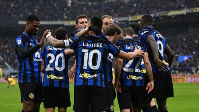 Inter esultanza squadra