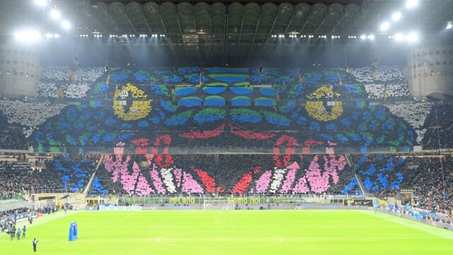 Inter milan curva nord non fa coreografia