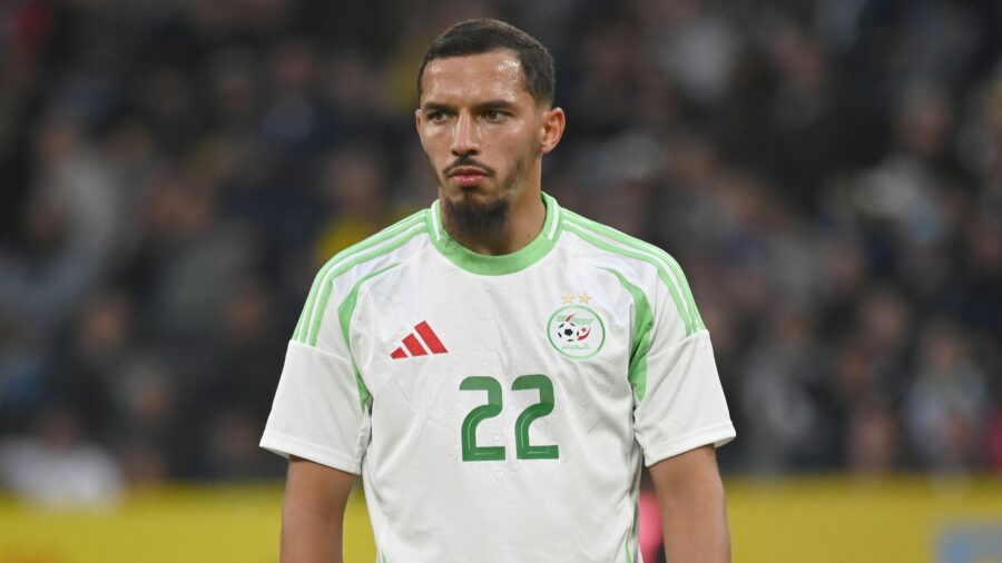 Ismael bennacer algeria amichevole friendly match sweden vs algeria 4 3 10 06 2025 azione action single shot amichevole 2024 25 svezia algeria 4 3jpg