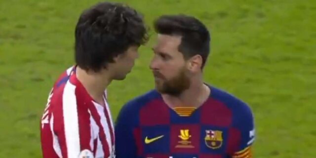 It was hot between messi and joao felix video.img