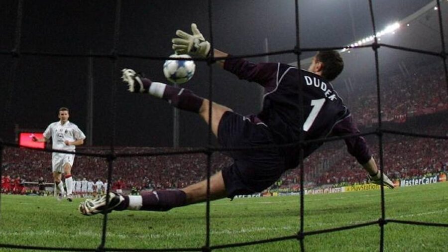 Jerzy dudek save shevchenko