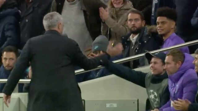 Jose mourinho ball boy