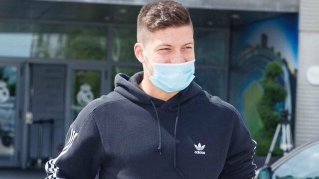 Jovic si infortuna in casa