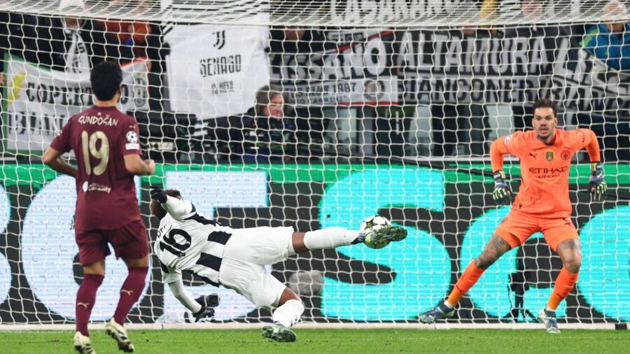 Juventus manchester city gol mckennie