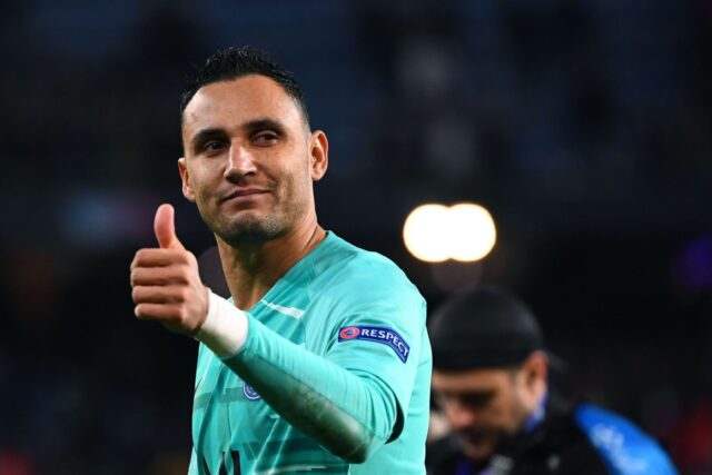 Keylor navas real madrid vs psg champions league
