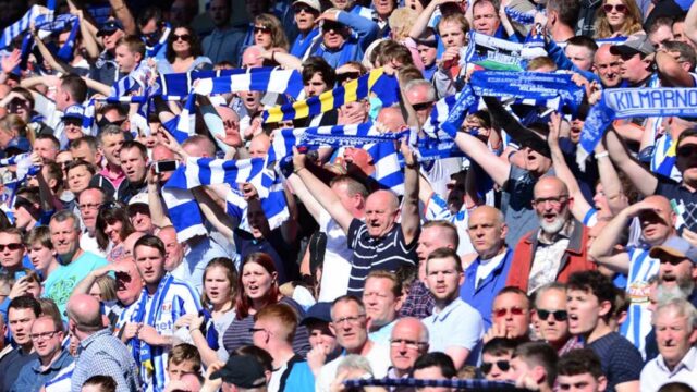 Kilmarnock fans play off 4 0 v falkirk
