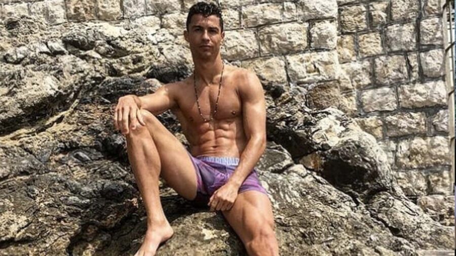 La pasqua sobria di cristiano ronaldo