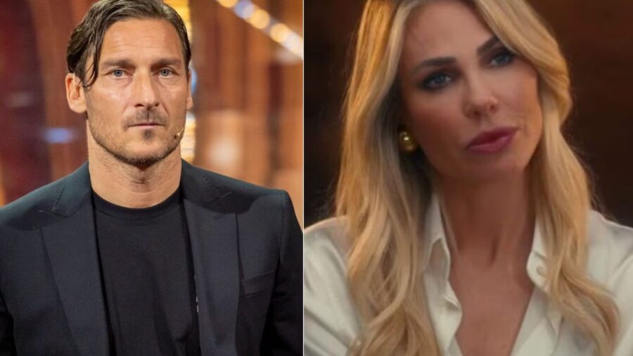 La reazione di totti a unica