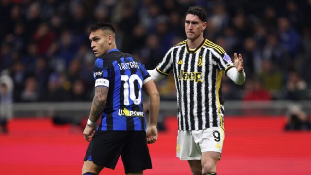 Lautaro martinez vlahovic inter juve