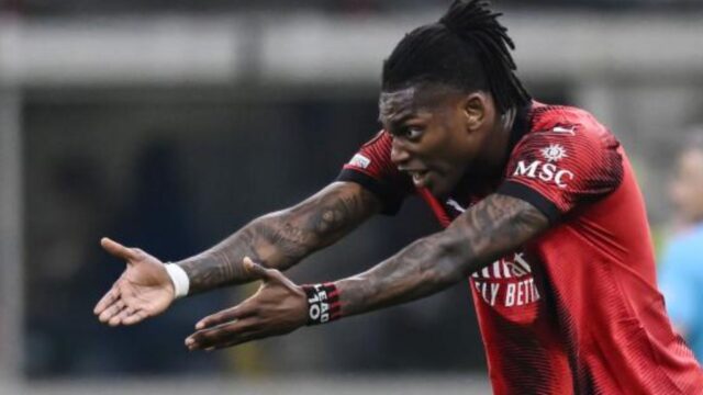 Leao giornalista milan roma