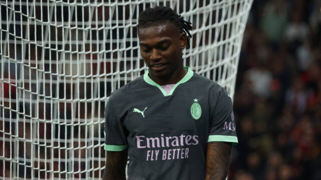 Leao non esulta ai gol di reijnders