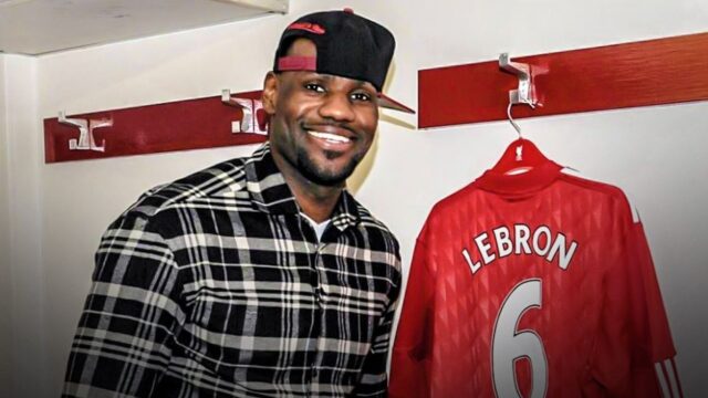 Lebron james liverpool