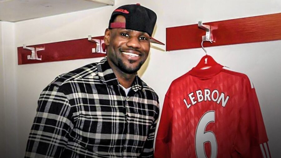 Lebron james liverpool