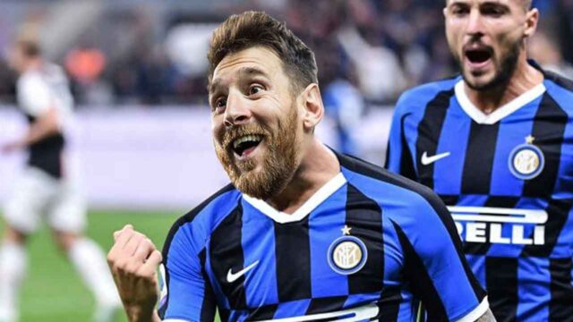 Leo messi allinter