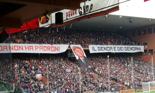 Lettera dei tifosi a preziosi