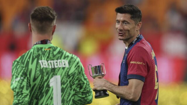 Lewandowski barcellona ter stegen