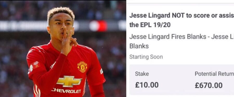 Lingard scommessa