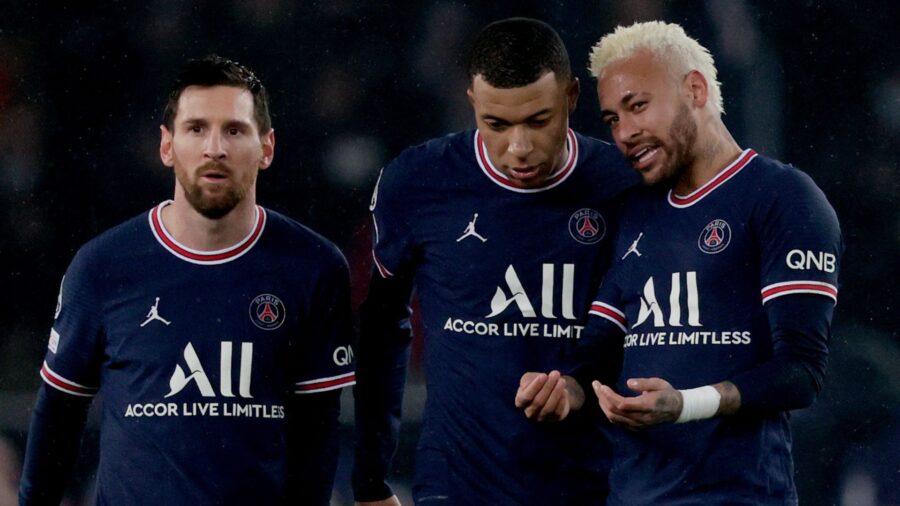 Lionel messi kylian mbappe and neymar 1p4qtx51q59wr1en7afm8epz0k
