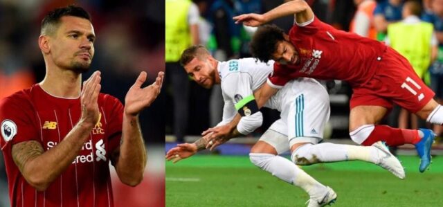 Lovren sergio ramos salah