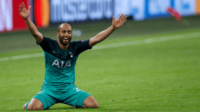 Lucas champions league tottenham ajax
