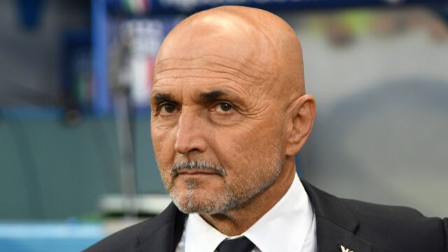 Luciano spalletti ct coach italia qualifying round italy moldova 2 0 primo piano head shot close up single shot 2024 25 qualificazioni mondiali 2026 italia moldova moldavia 2 0jpg