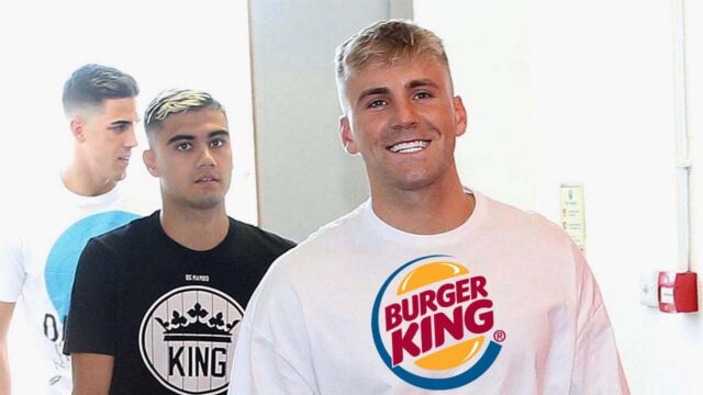 Luke shaw burger king
