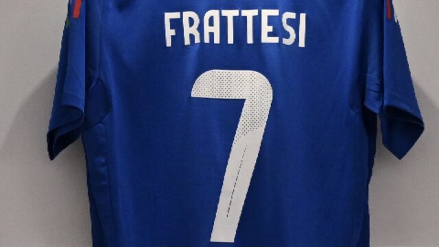 Maglia italia frattesi euro