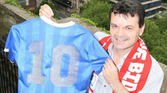 Maglia maradona mano de dios messico