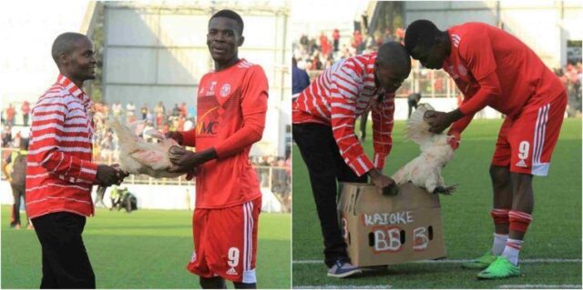 Man of the match award