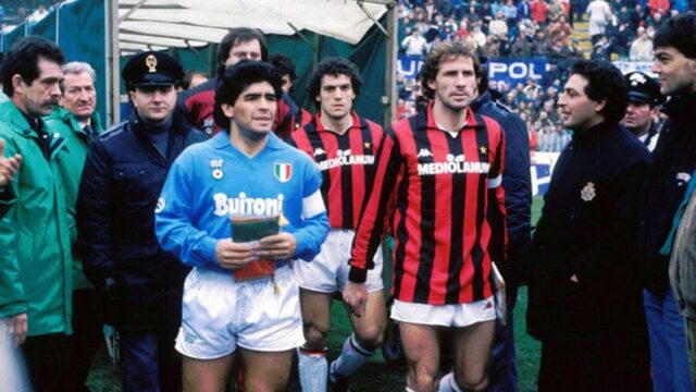 Maradona napoli milan