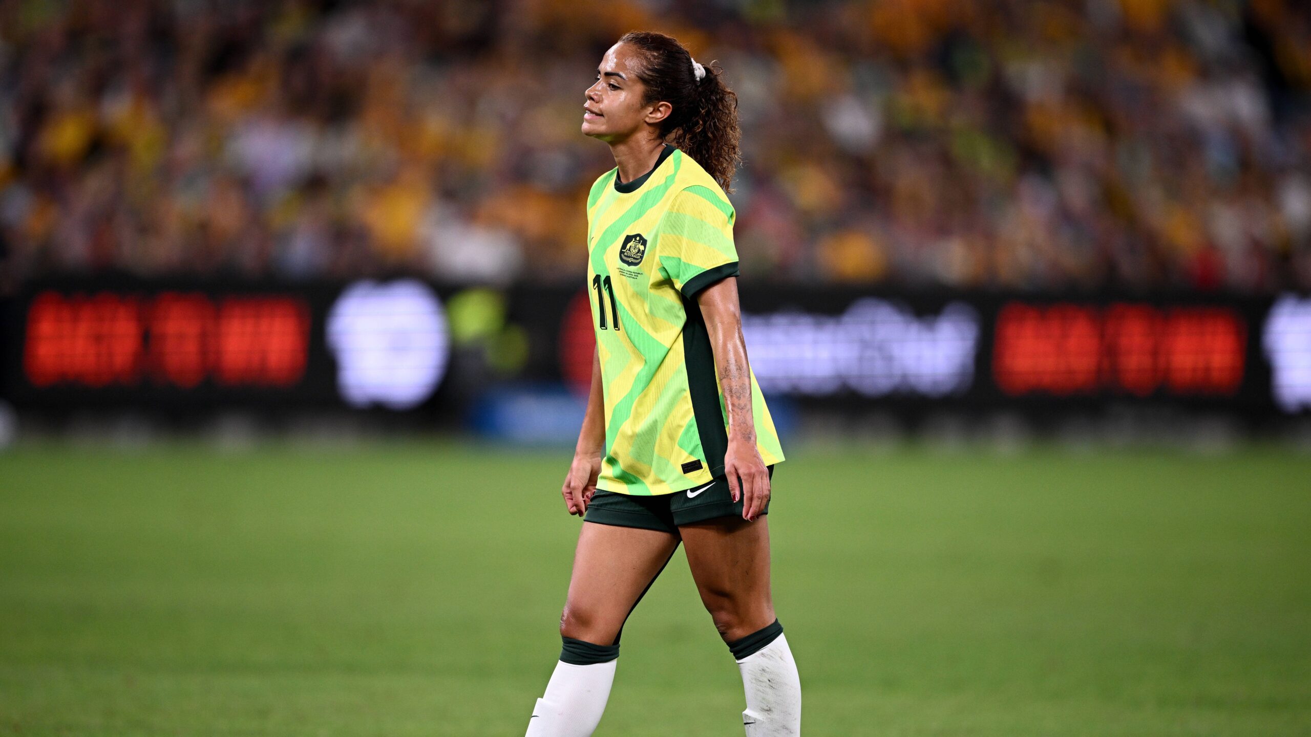 Mary Fowler con la maglia dell'Australia