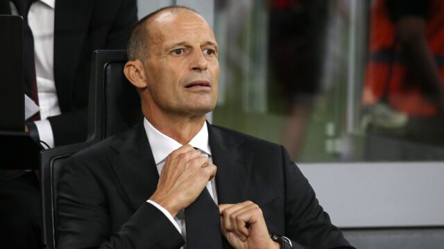 Massimiliano allegri milan serie a 2025 26 milan vs cremonese 23 08 2025 azione action primo piano close up serie a 2025 26 milan cremonese 1 2jpg