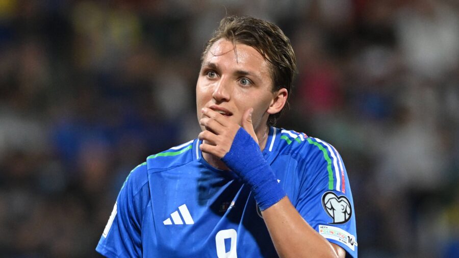 Mateo retegui italia qualifying round italy moldova 2 0 azione action single shot gesti espressione 2024 25 qualificazioni mondiali 2026 italia moldova moldavia 2 0jpg