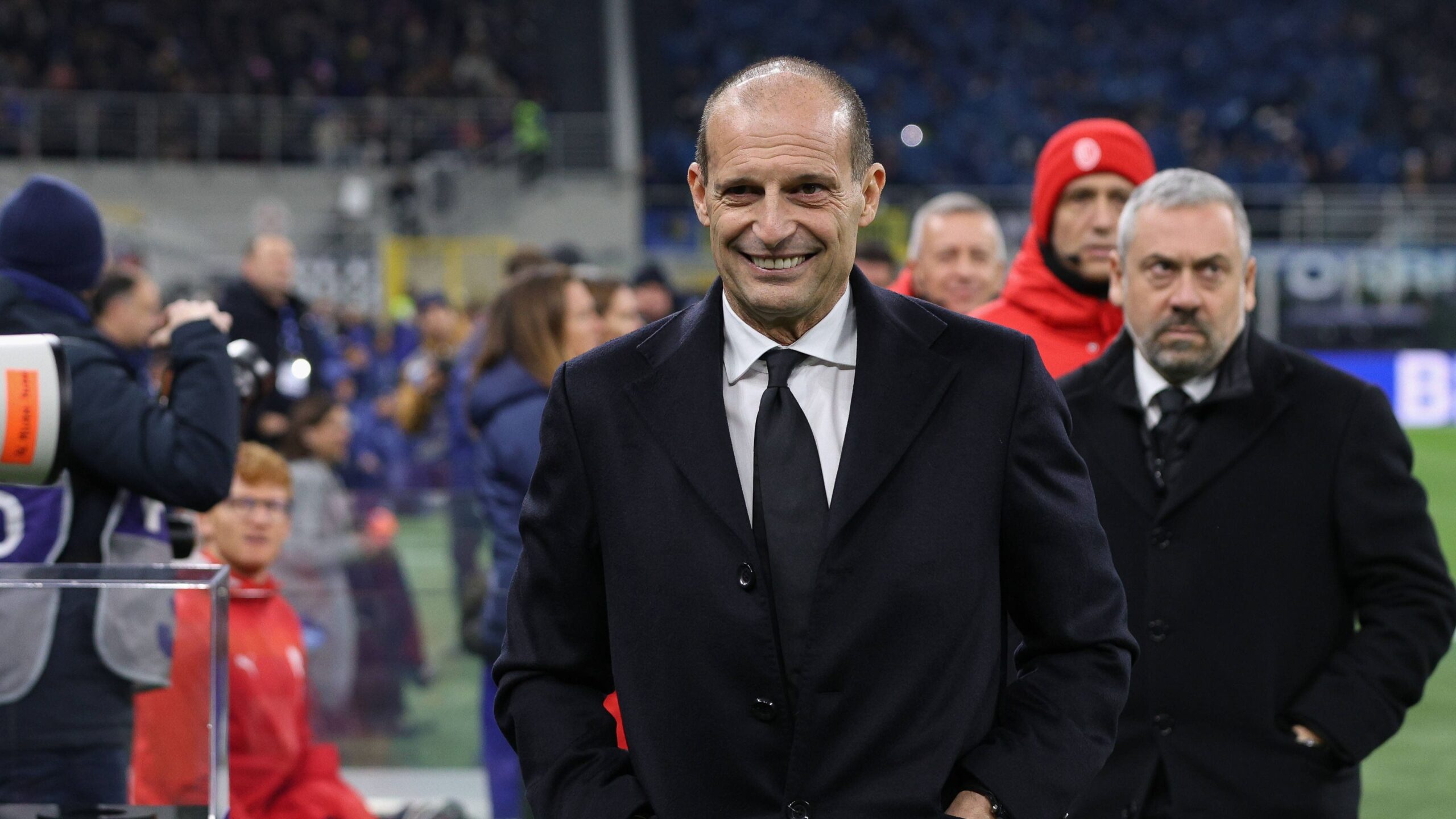 Max Allegri prima di Inter Milan