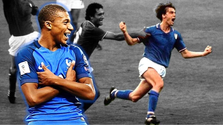 Mbappe come tardelli